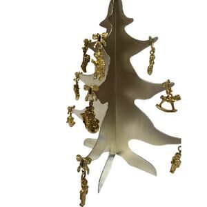 Metzke Vintage 1980 Metal Tree ornaments Complete Sets